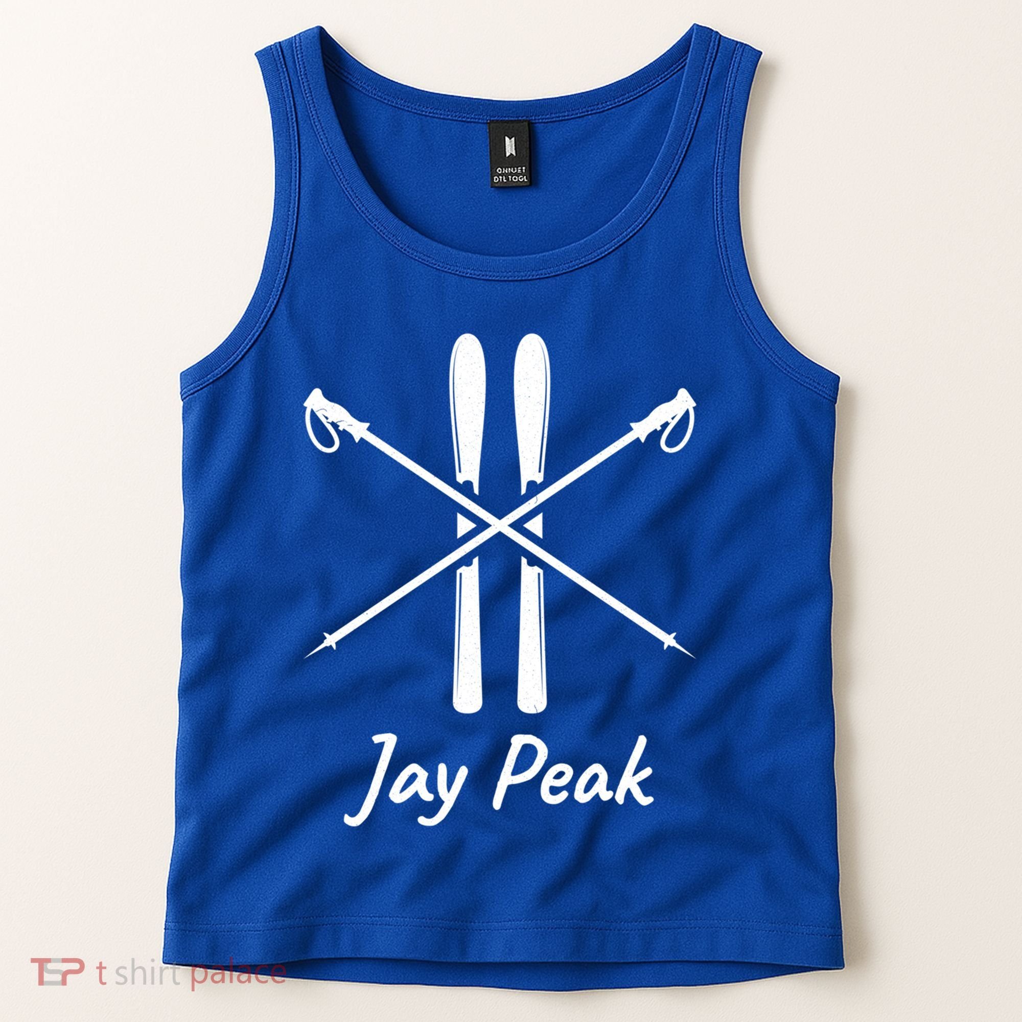 Jay Peak Vermont Skiing Ski Skis Down Hill Slopes Alpine Gift Tank Top