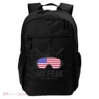 Jay Peak Vermont Usa Ski Retro Skiing Funny Gift Backpack thumb 0