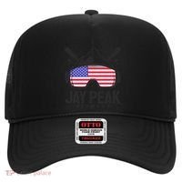 Jay Peak Vermont Usa Ski Retro Skiing Funny Gift Hat thumb 0