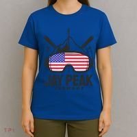 Jay Peak Vermont Usa Ski Retro Skiing Funny Gift T-Shirt thumb 4