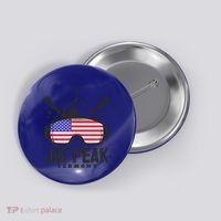 Jay Peak Vermont Usa Ski Retro Skiing Funny Gift Button thumb 0