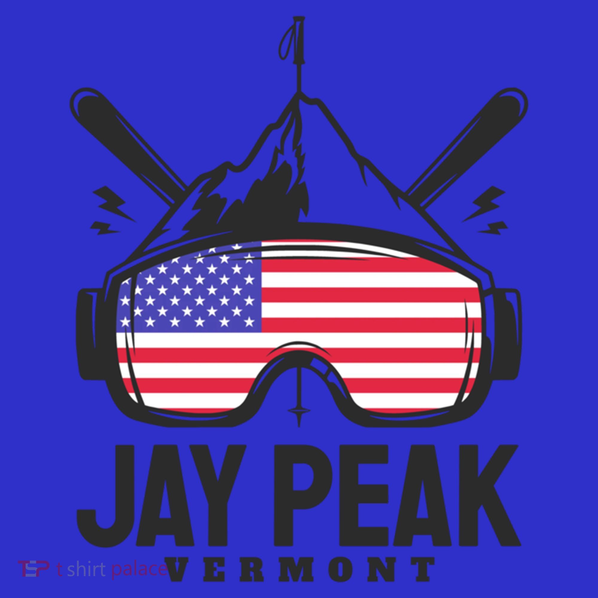 Jay Peak Vermont Usa Ski Retro Skiing Funny Gift Women's Tank Top