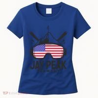 Jay Peak Vermont Usa Ski Retro Skiing Funny Gift Women's T-Shirt thumb 0