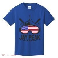 Jay Peak Vermont Usa Ski Retro Skiing Funny Gift Kids T-Shirt thumb 0