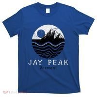 Jay Peak Vintage Mountains Hiking Camping Vermont Retro Gift T-Shirt thumb 0