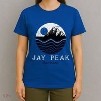 Jay Peak Vintage Mountains Hiking Camping Vermont Retro Gift T-Shirt thumb 4