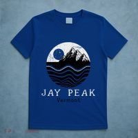 Jay Peak Vintage Mountains Hiking Camping Vermont Retro Gift T-Shirt thumb 5
