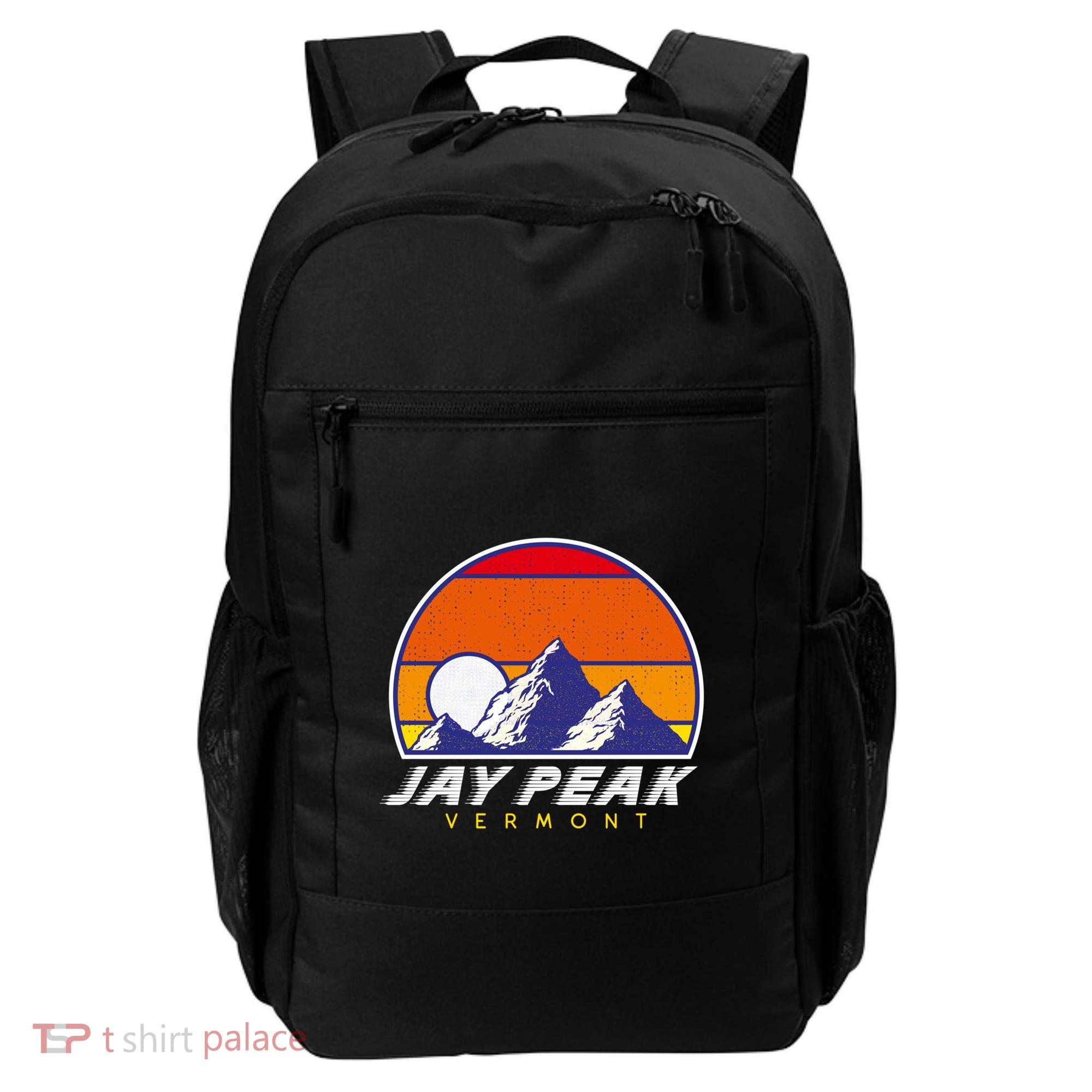 Jay Peak Vermont Usa Ski Resort 1980s Retro Cool Gift Backpack