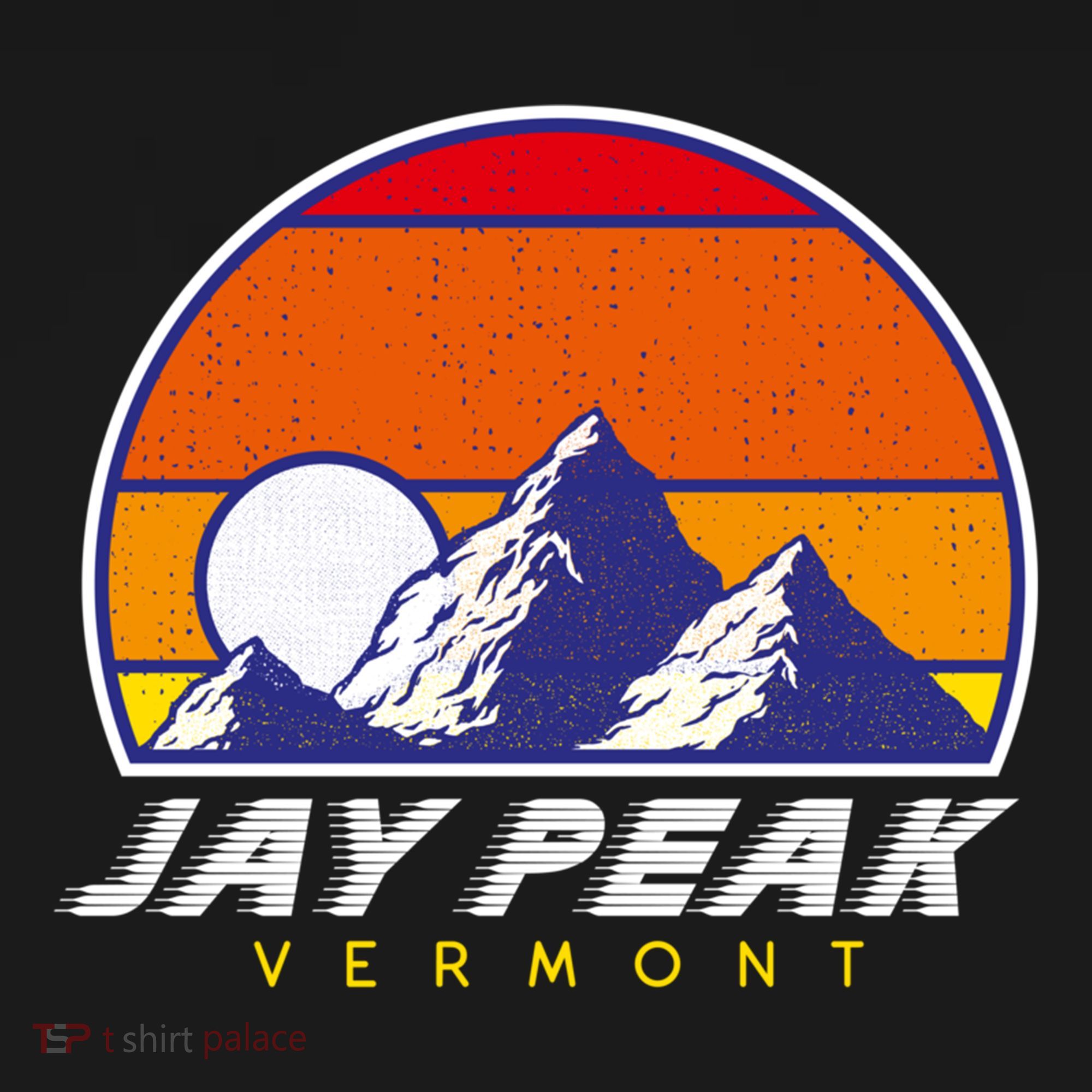 Jay Peak Vermont Usa Ski Resort 1980s Retro Cool Gift Ornament