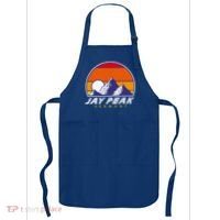 Jay Peak Vermont Usa Ski Resort 1980s Retro Cool Gift Apron thumb 0