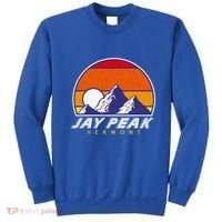 Jay Peak Vermont Usa Ski Resort 1980s Retro Cool Gift Sweatshirt thumb 0