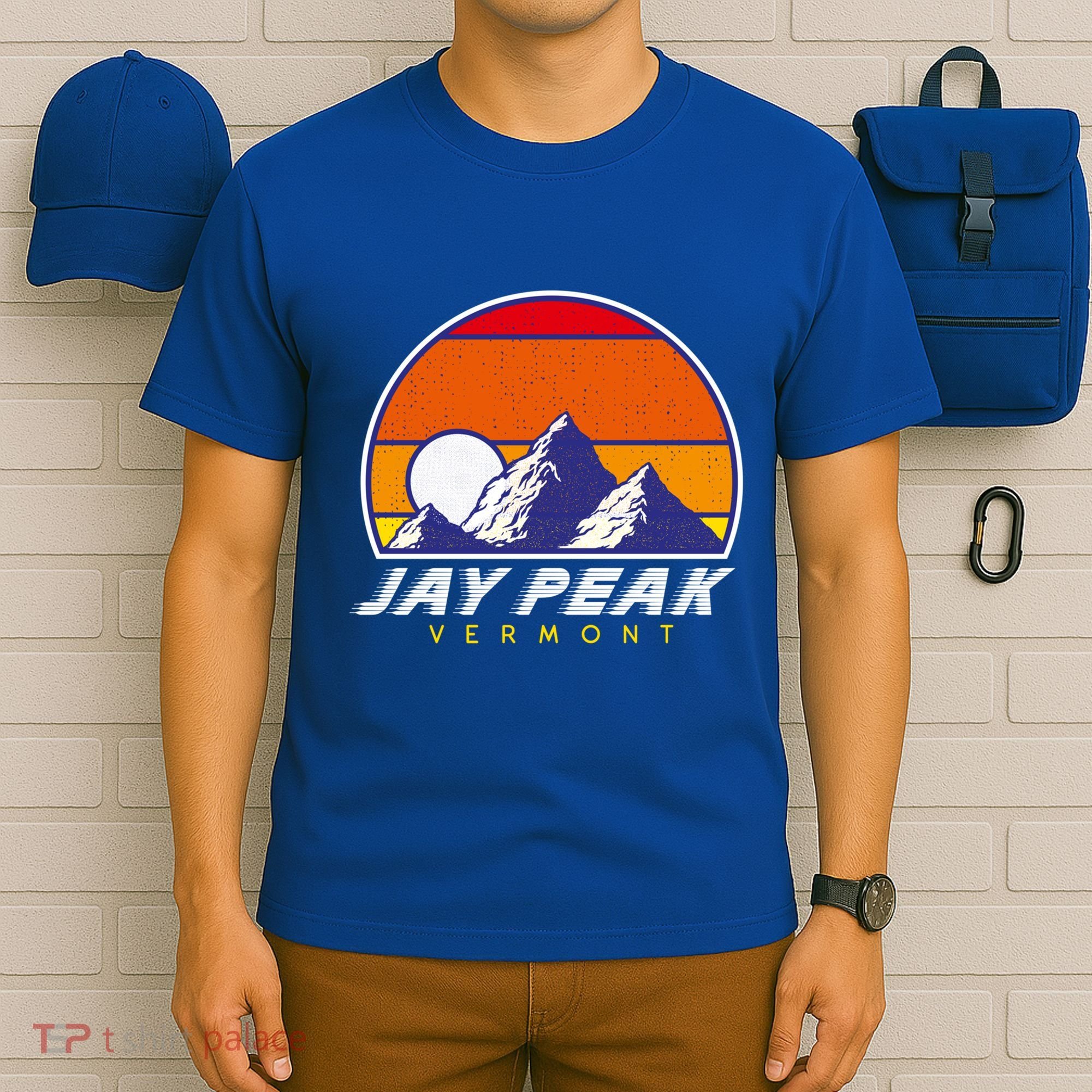 Jay Peak Vermont Usa Ski Resort 1980s Retro Cool Gift T-Shirt