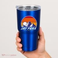 Jay Peak Vermont Usa Ski Resort 1980s Retro Cool Gift Tumbler thumb 2