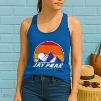 Jay Peak Vermont Usa Ski Resort 1980s Retro Cool Gift Women's Tank Top thumb 2