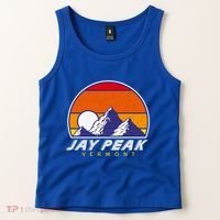 Jay Peak Vermont Usa Ski Resort 1980s Retro Cool Gift Tank Top thumb 2