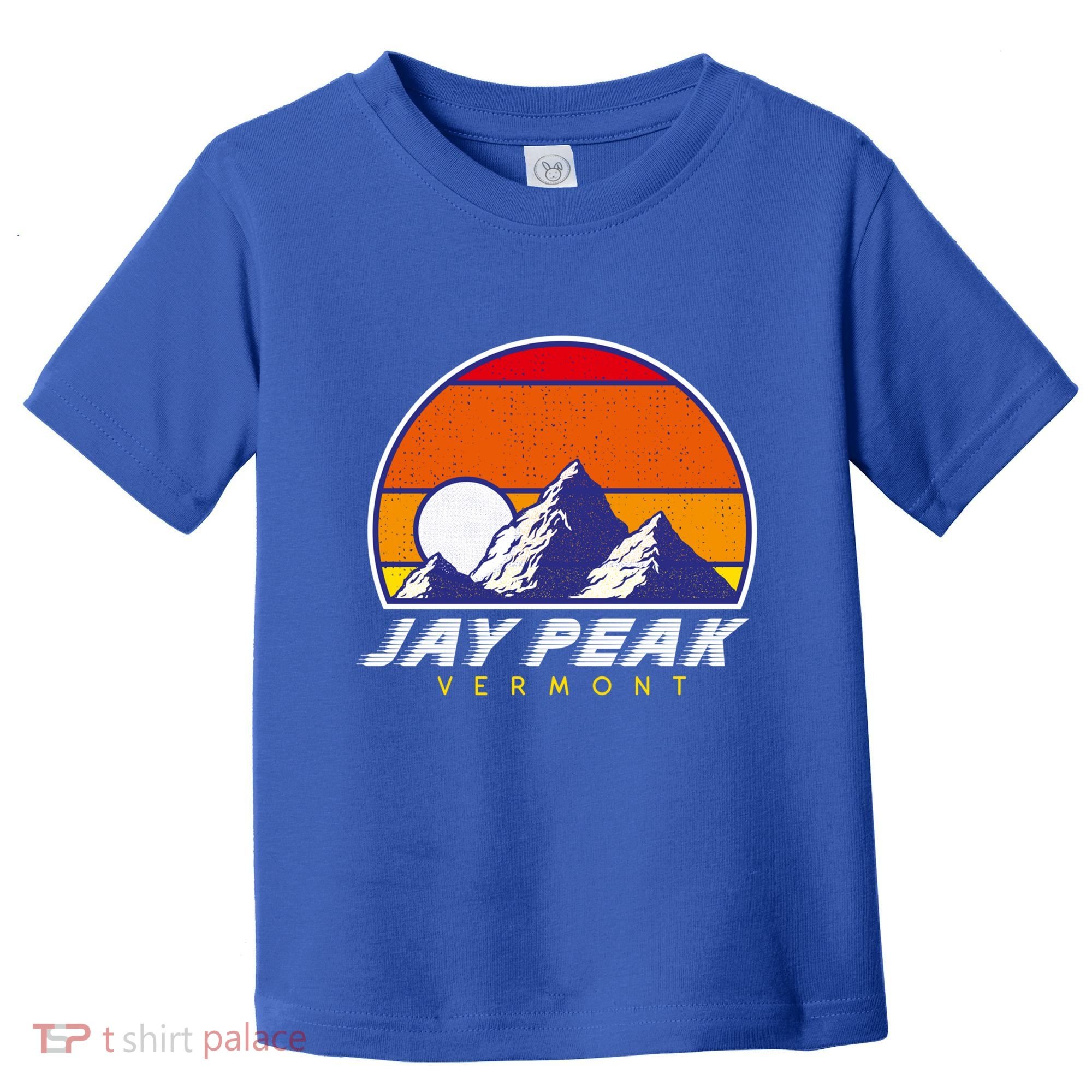 Jay Peak Vermont Usa Ski Resort 1980s Retro Cool Gift Toddler T-Shirt