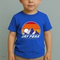 Jay Peak Vermont Usa Ski Resort 1980s Retro Cool Gift Toddler T-Shirt thumb 2