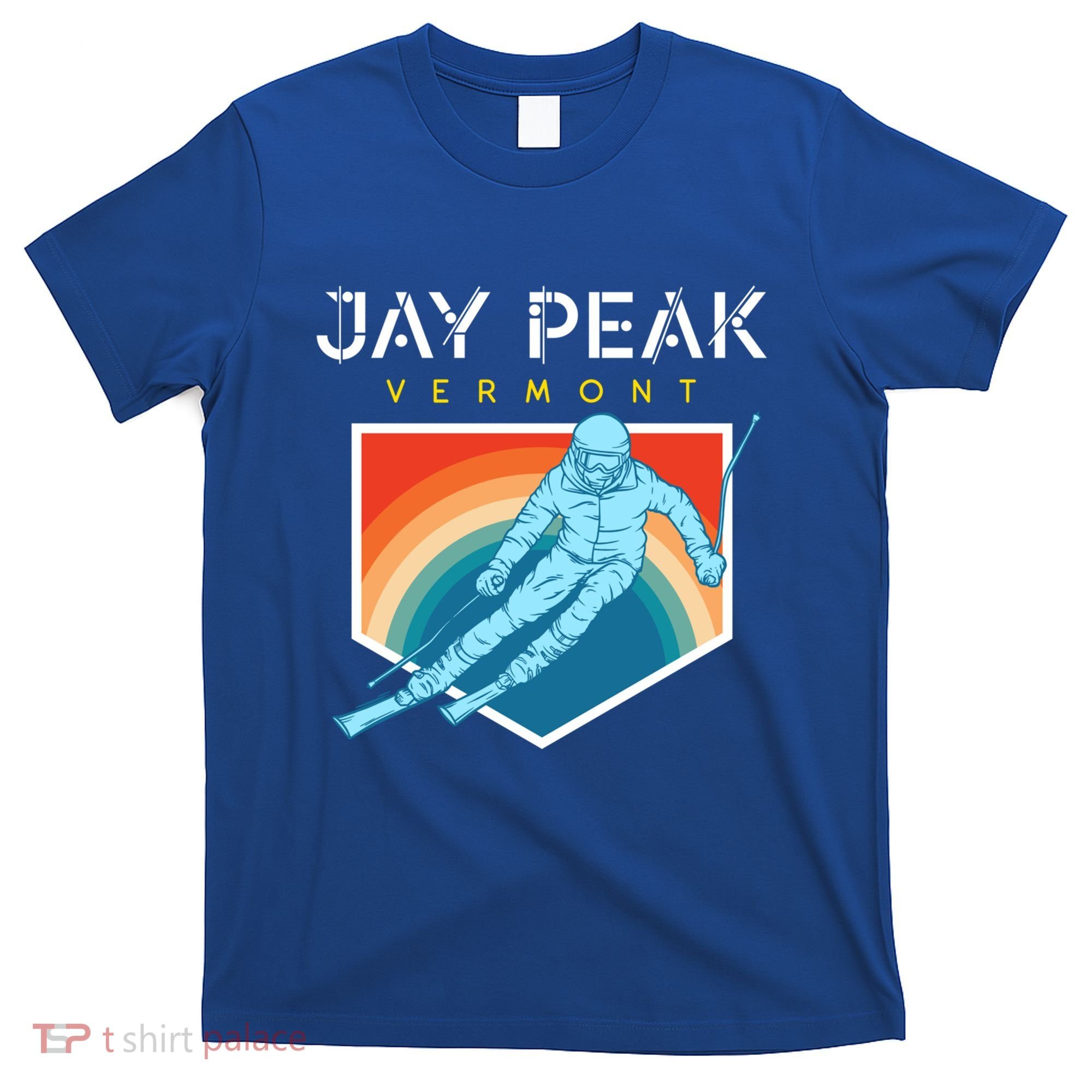 Jay Peak Vermont Usa Ski Resort 1980s Retro Funny Gift T-Shirt