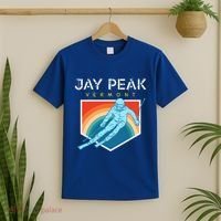 Jay Peak Vermont Usa Ski Resort 1980s Retro Funny Gift T-Shirt thumb 2