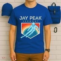 Jay Peak Vermont Usa Ski Resort 1980s Retro Funny Gift T-Shirt thumb 6