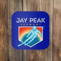 Jay Peak Vermont Usa Ski Resort 1980s Retro Funny Gift Coaster thumb 0