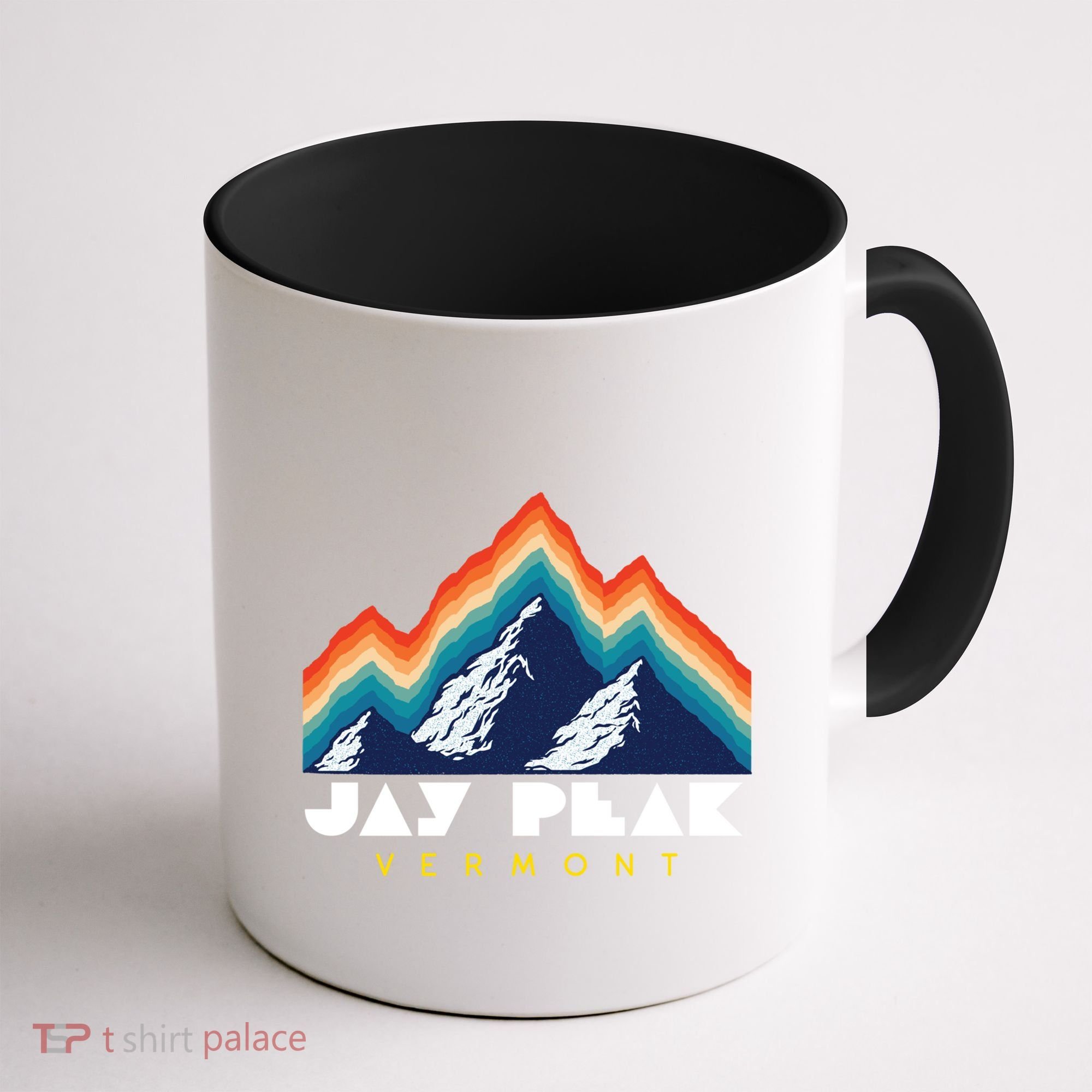 Jay Peak Vermont Usa Ski Resort 1980s Retro Gift Coffee Mug