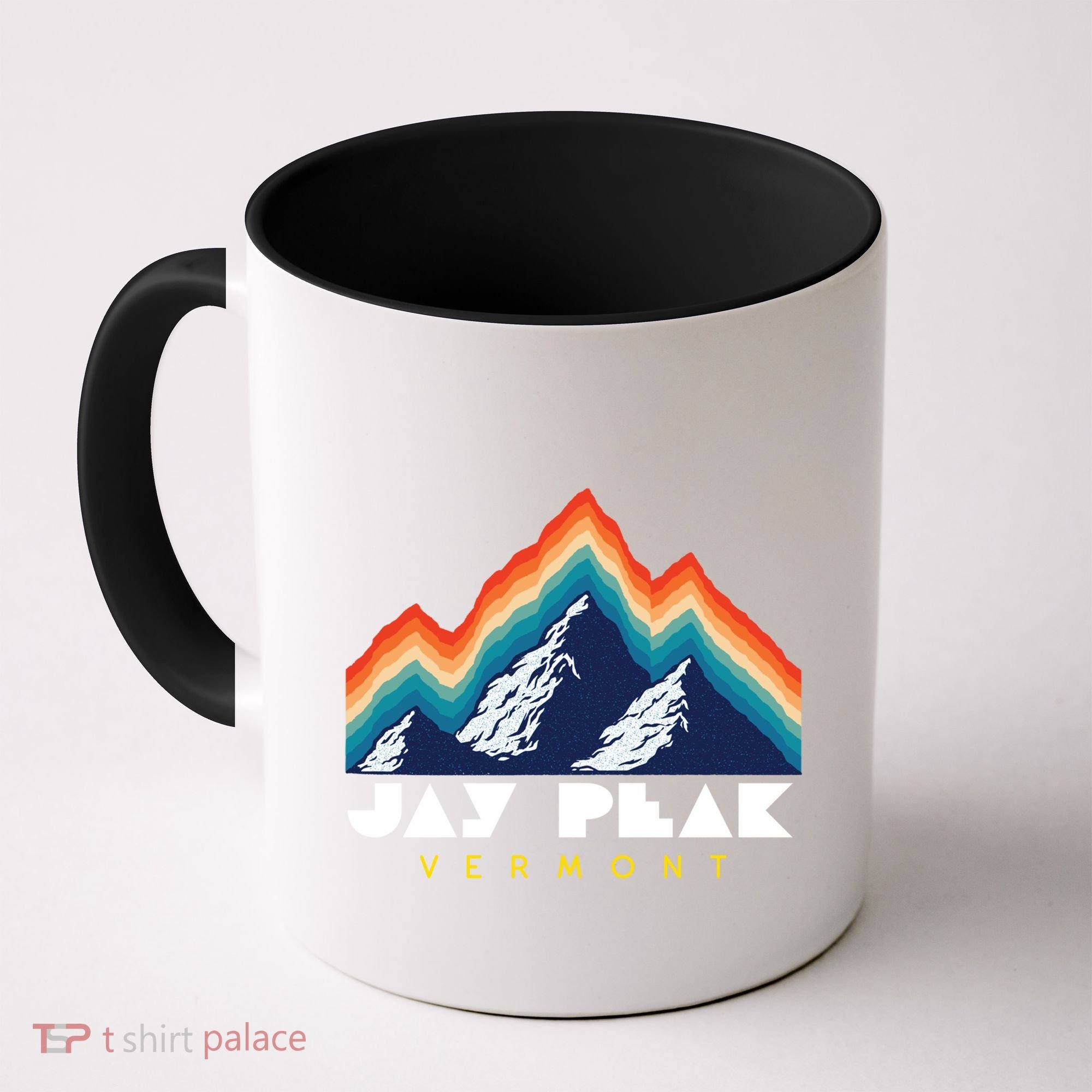 Jay Peak Vermont Usa Ski Resort 1980s Retro Gift Coffee Mug