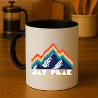 Jay Peak Vermont Usa Ski Resort 1980s Retro Gift Coffee Mug thumb 4