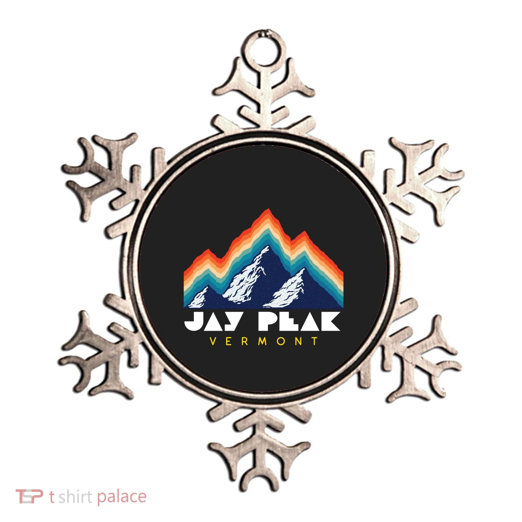 Jay Peak Vermont Usa Ski Resort 1980s Retro Gift Ornament