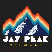Jay Peak Vermont Usa Ski Resort 1980s Retro Gift Golf Towel thumb 3