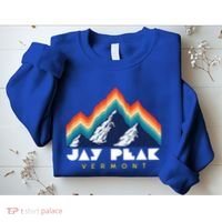 Jay Peak Vermont Usa Ski Resort 1980s Retro Gift Sweatshirt thumb 2