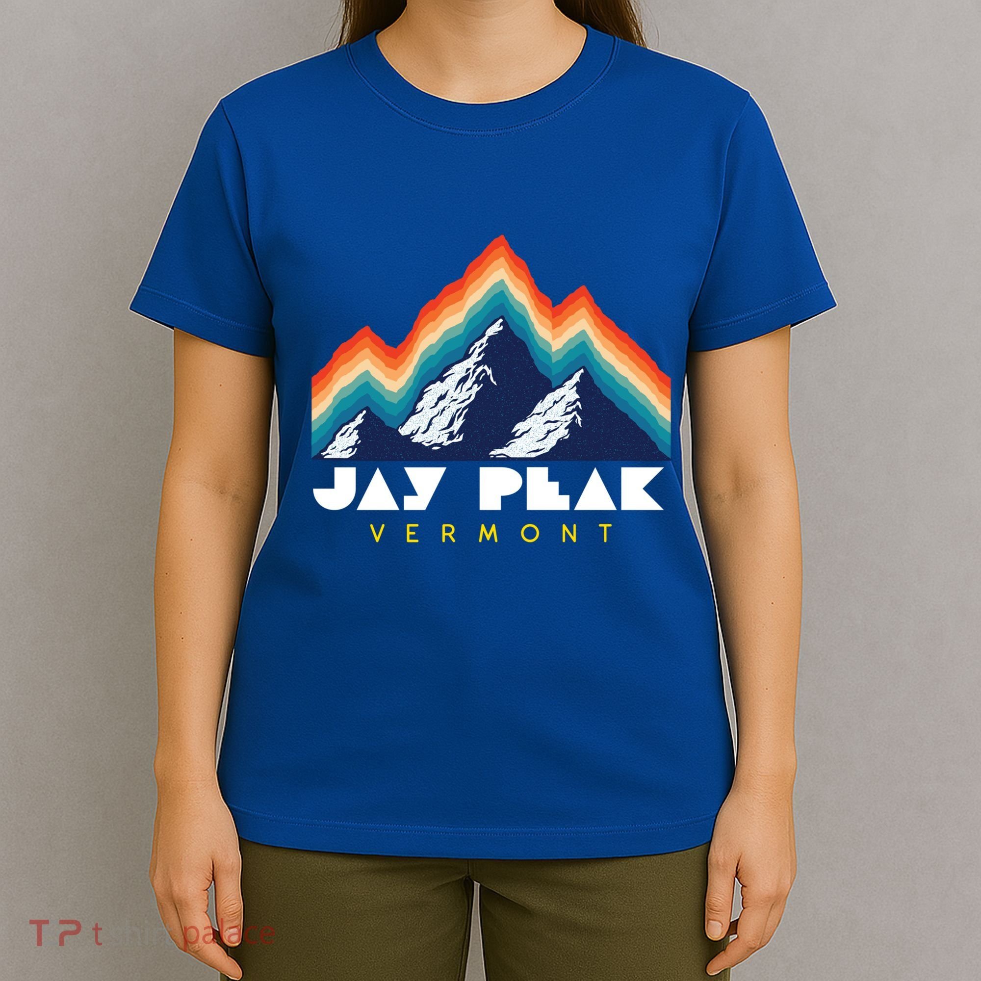 Jay Peak Vermont Usa Ski Resort 1980s Retro Gift T-Shirt
