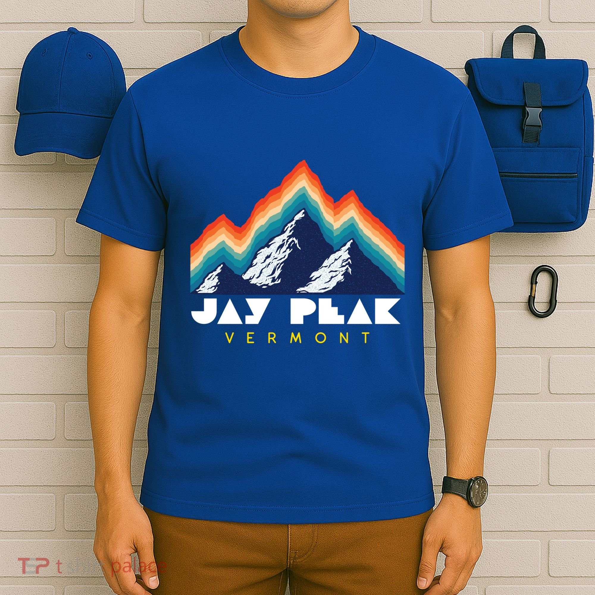 Jay Peak Vermont Usa Ski Resort 1980s Retro Gift T-Shirt