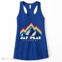 Jay Peak Vermont Usa Ski Resort 1980s Retro Gift Women's Tank Top thumb 0