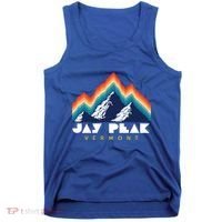 Jay Peak Vermont Usa Ski Resort 1980s Retro Gift Tank Top thumb 0