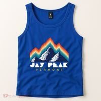 Jay Peak Vermont Usa Ski Resort 1980s Retro Gift Tank Top thumb 2