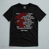 Jesus Protected Women Empowered Women Honored Women Publicly T-Shirt thumb 5