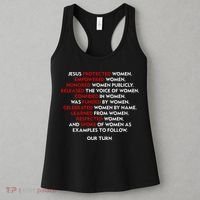 Jesus Protected Women Empowered Women Honored Women Publicly Women's Tank Top thumb 3