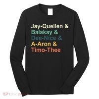 Jay Quellen & Balakay & Dee Nice & A Aron & Timo Thee Long Sleeve Shirt thumb 0