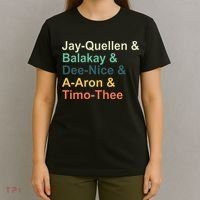 Jay Quellen & Balakay & Dee Nice & A Aron & Timo Thee T-Shirt thumb 4