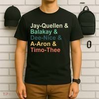 Jay Quellen & Balakay & Dee Nice & A Aron & Timo Thee T-Shirt thumb 6