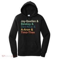 Jay Quellen & Balakay & Dee Nice & A Aron & Timo Thee Women's Hoodie thumb 0
