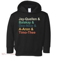 Jay Quellen & Balakay & Dee Nice & A Aron & Timo Thee Toddler Hoodie thumb 0