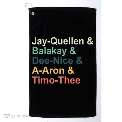 Jay Quellen & Balakay & Dee Nice & A Aron & Timo Thee Golf Towel