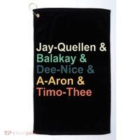Jay Quellen & Balakay & Dee Nice & A Aron & Timo Thee Golf Towel thumb 0