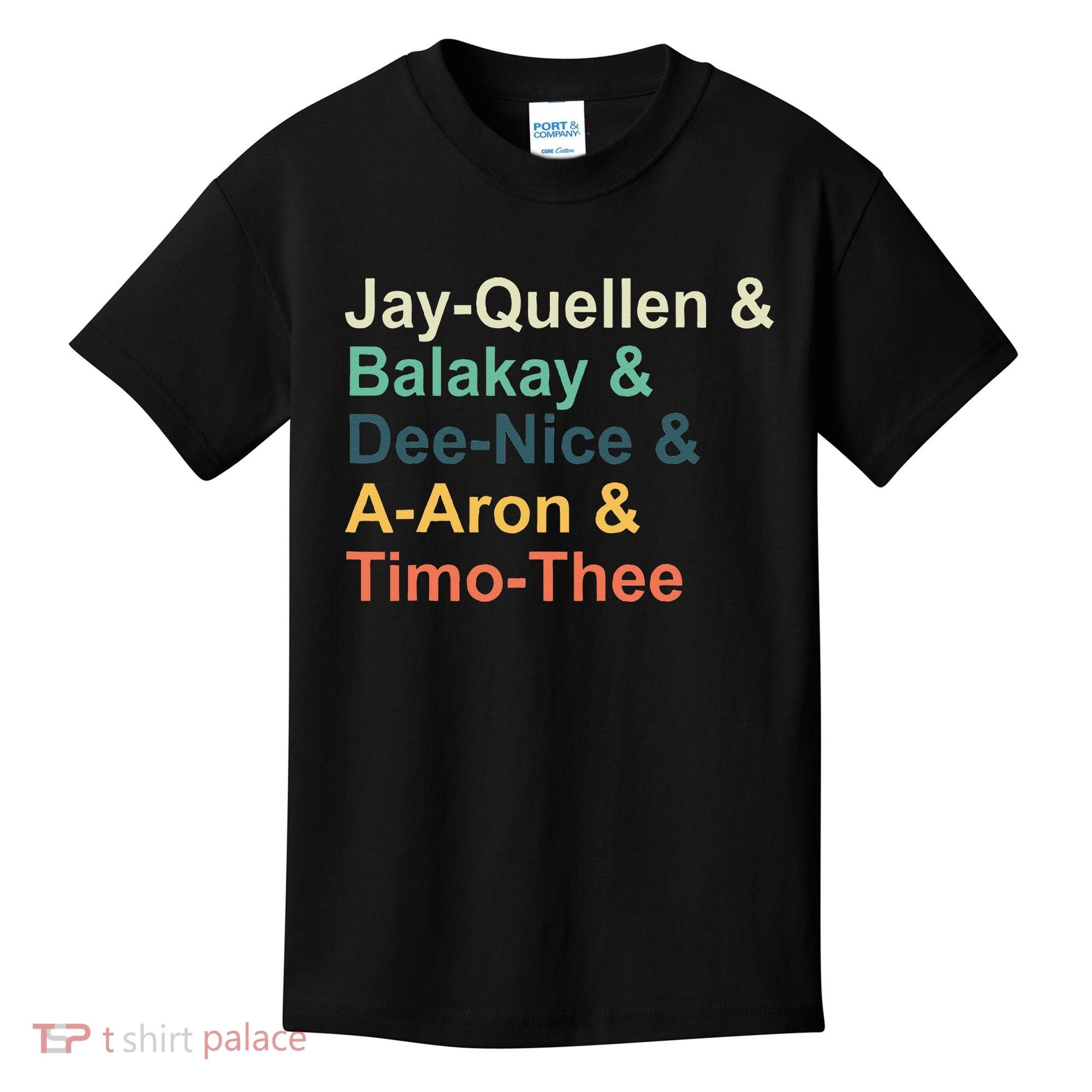 Jay Quellen & Balakay & Dee Nice & A Aron & Timo Thee Kids T-Shirt