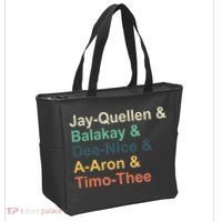 Jay Quellen & Balakay & Dee Nice & A Aron & Timo Thee Tote Bag thumb 2