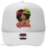 Juneteenth Queen Black African American Woman Afro Hat thumb 0