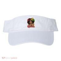 Juneteenth Queen Black African American Woman Afro Visor thumb 0