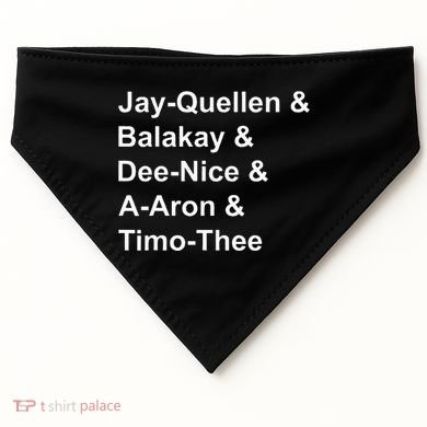 Jay Quellen & Balakay & Dee Nice & A Aron & Timo Thee USA-Made Doggie Bandana